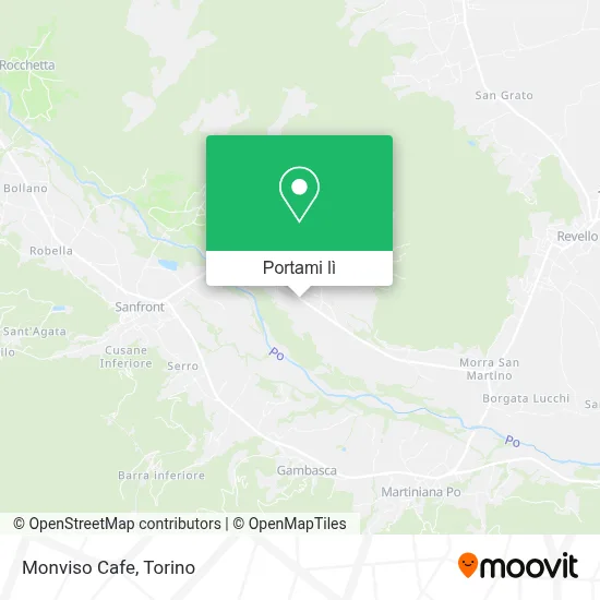 Mappa Monviso Cafe