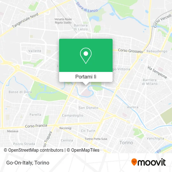 Mappa Go-On-Italy