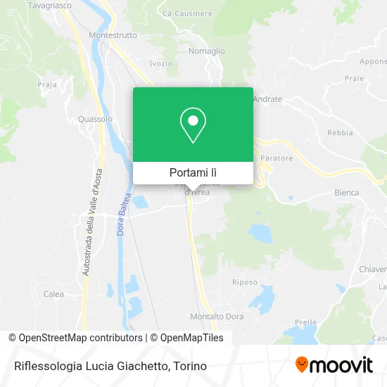 Mappa Riflessologia Lucia Giachetto