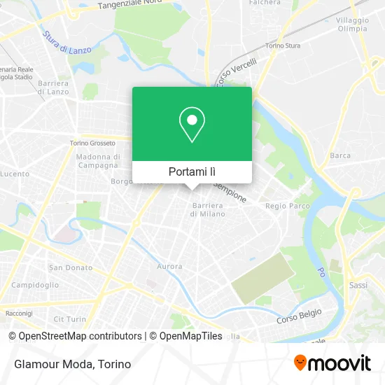 Mappa Glamour Moda