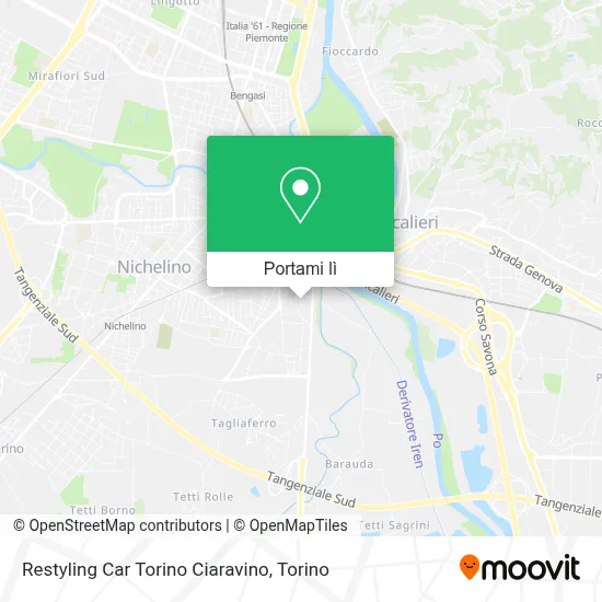 Mappa Restyling Car Torino Ciaravino