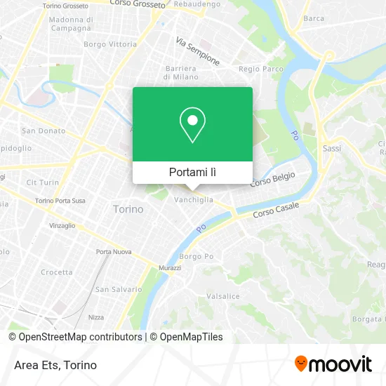 Mappa Area Ets