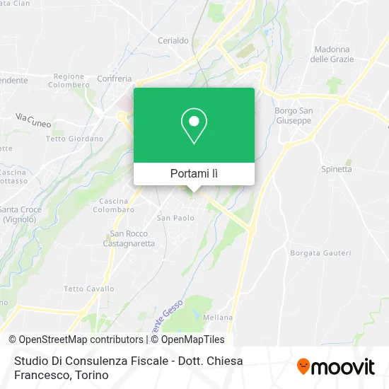 Mappa Studio Di Consulenza Fiscale - Dott. Chiesa Francesco