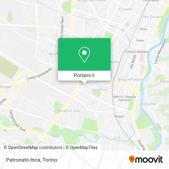 Mappa Patronato Inca