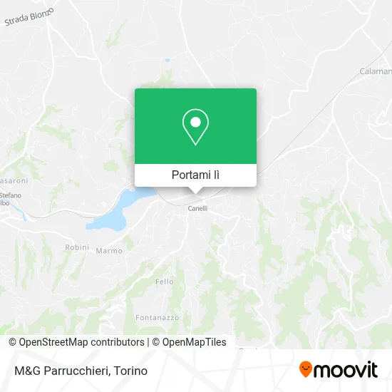 Mappa M&G Parrucchieri