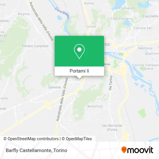 Mappa Barfly Castellamonte