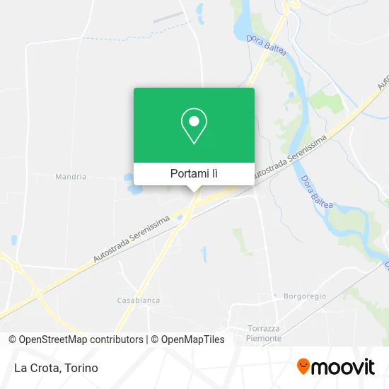 Mappa La Crota