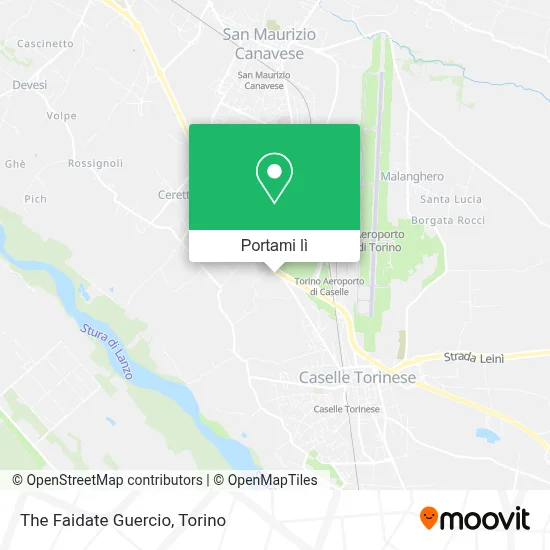 Mappa The Faidate Guercio