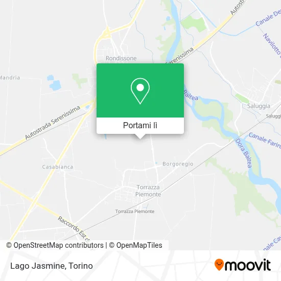 Mappa Lago Jasmine