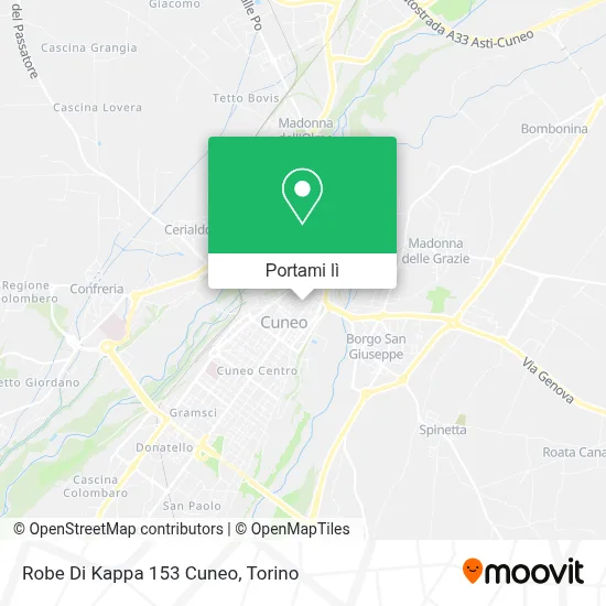 Mappa Robe Di Kappa 153 Cuneo