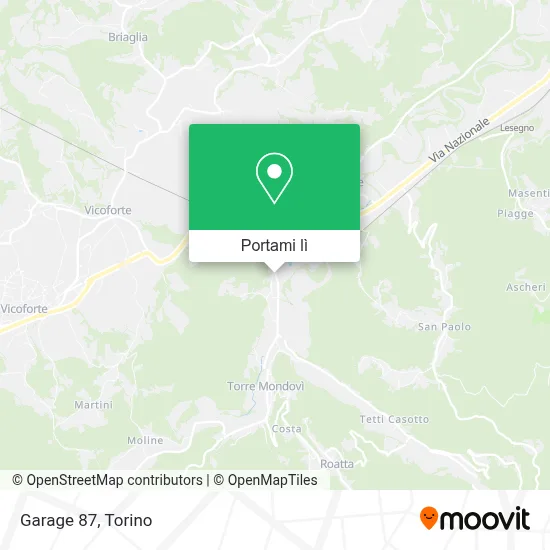 Mappa Garage 87