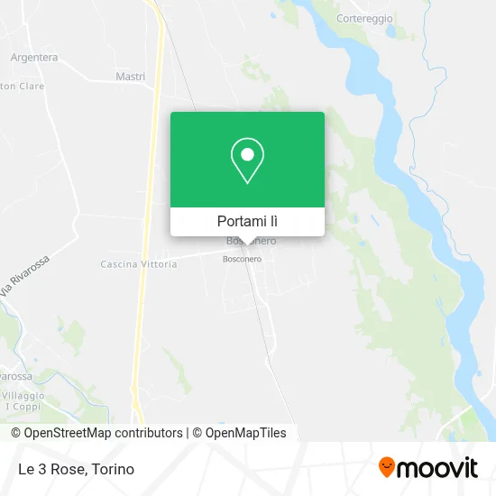 Mappa Le 3 Rose