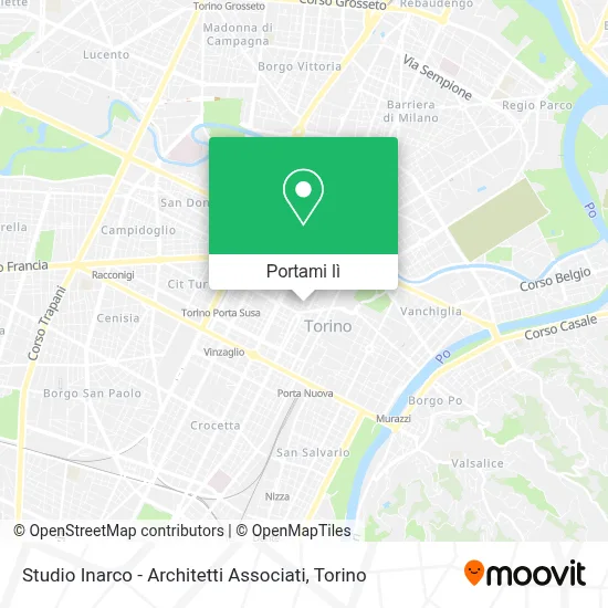 Mappa Studio Inarco - Architetti Associati