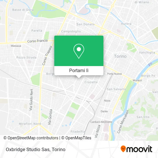 Mappa Oxbridge Studio Sas