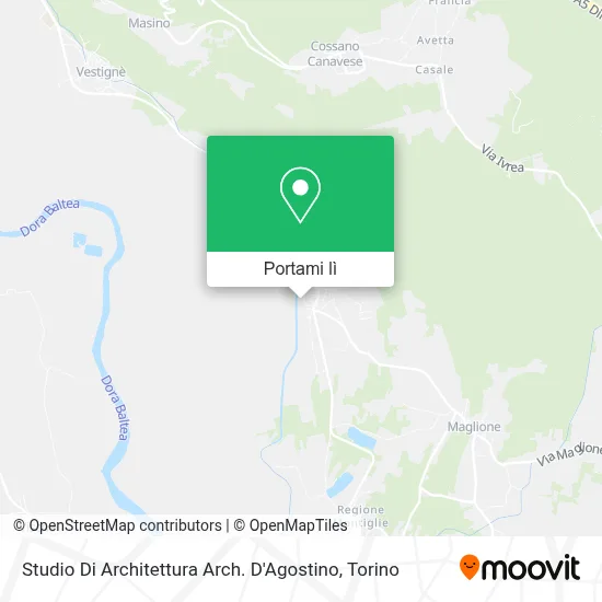 Mappa Studio Di Architettura Arch. D'Agostino