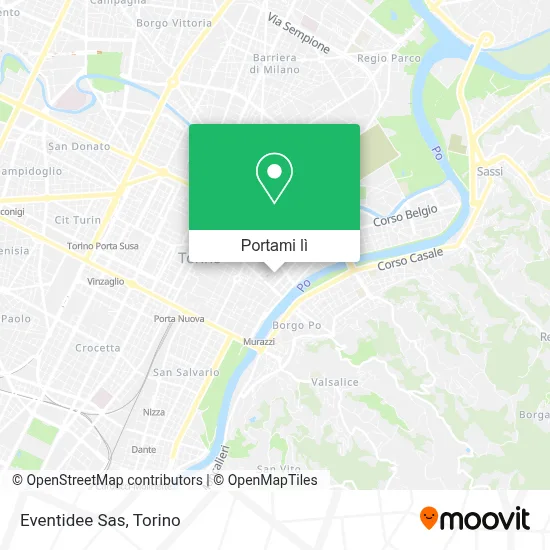 Mappa Eventidee Sas