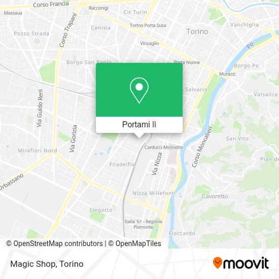 Mappa Magic Shop