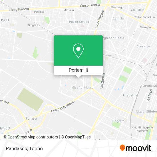 Mappa Pandasec