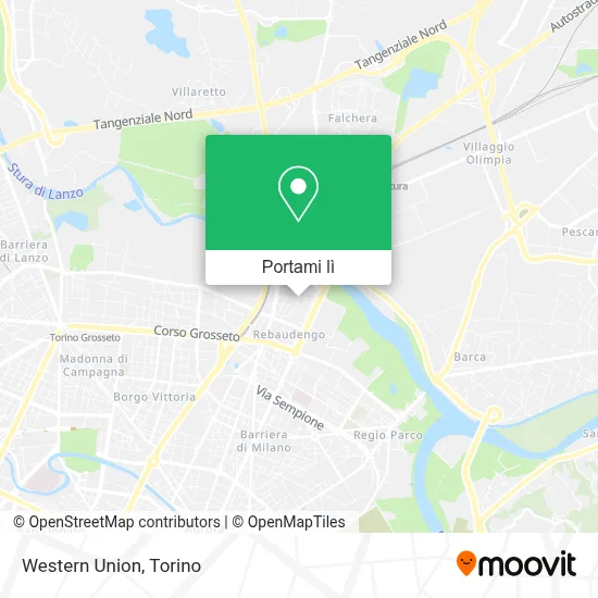 Mappa Western Union
