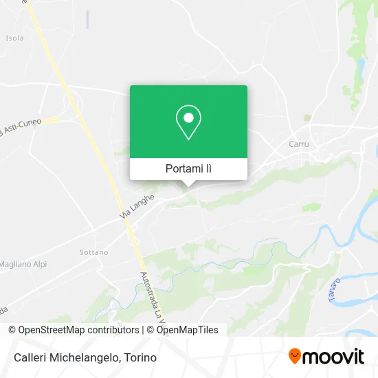 Mappa Calleri Michelangelo