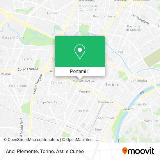 Mappa Anci Piemonte