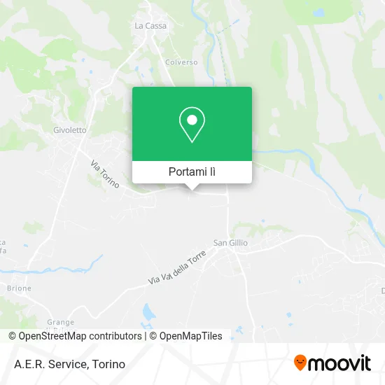Mappa A.E.R. Service