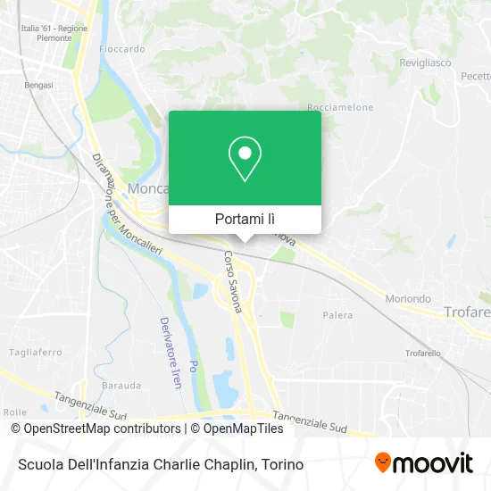 Mappa Scuola Dell'Infanzia Charlie Chaplin
