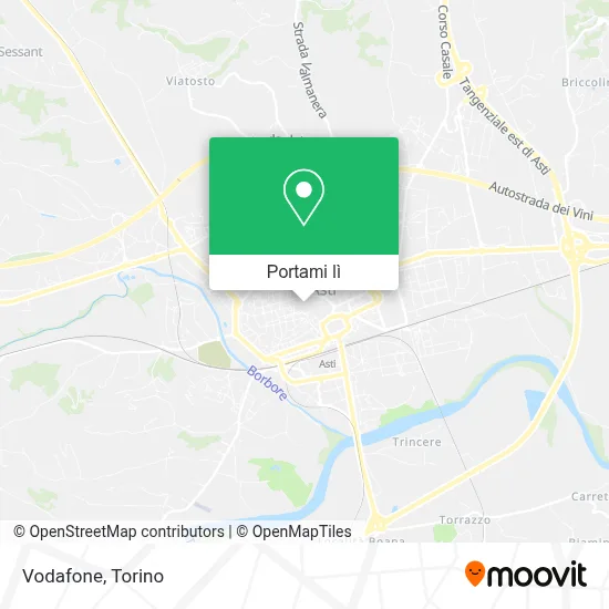Mappa Vodafone