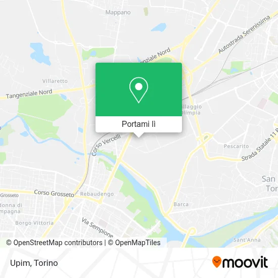 Mappa Upim