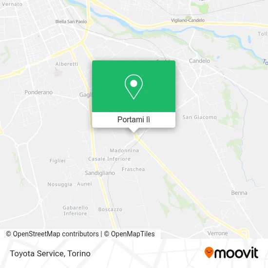Mappa Toyota Service