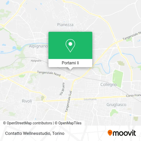 Mappa Contatto Wellnesstudio