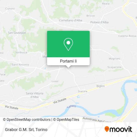 Mappa Grabor G.M. Srl