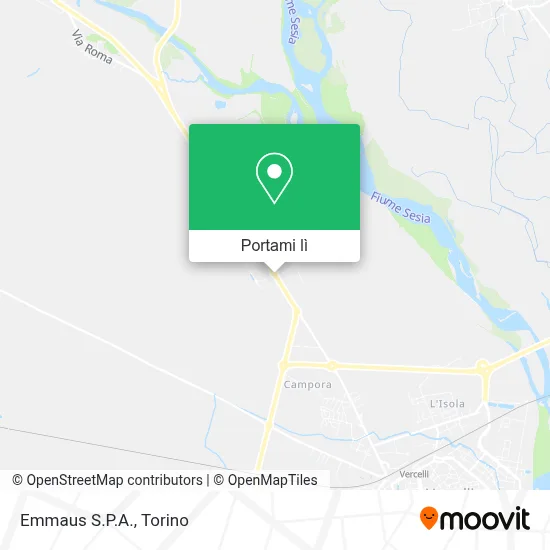 Mappa Emmaus S.P.A.