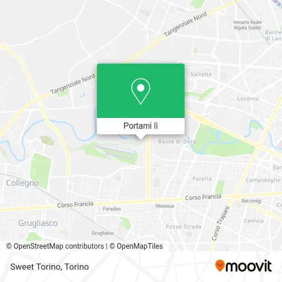 Mappa Sweet Torino