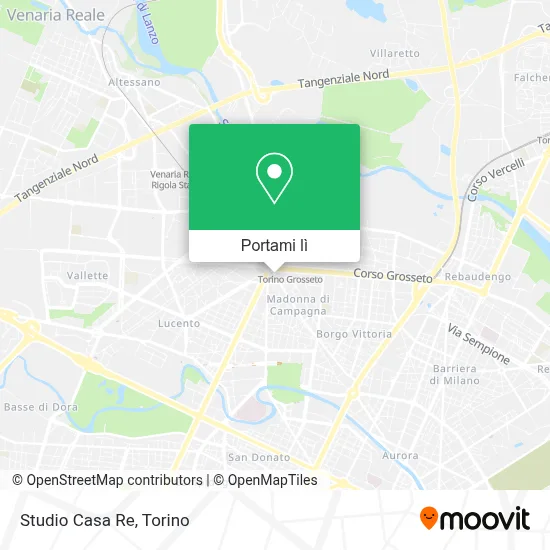 Mappa Studio Casa Re