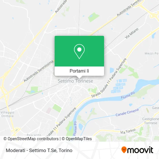 Mappa Moderati -  Settimo T.Se