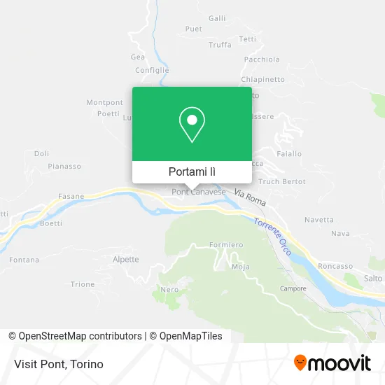 Mappa Visit Pont