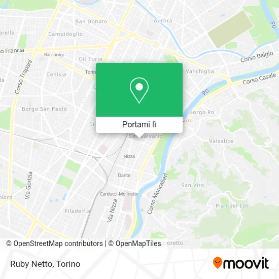 Mappa Ruby Netto