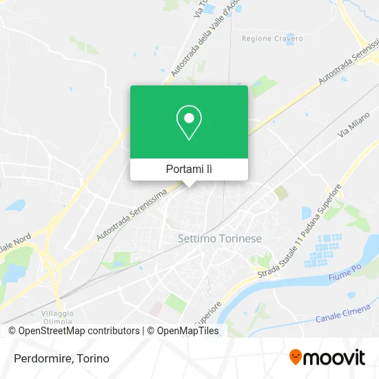 Mappa Perdormire