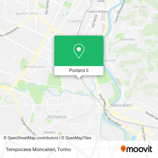 Mappa Tempocasa Moncalieri