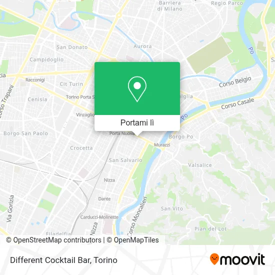 Mappa Different Cocktail Bar