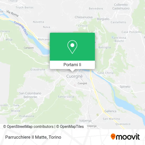 Mappa Parrucchiere Il Matte