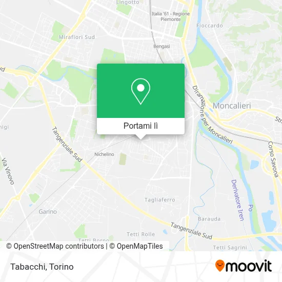 Mappa Tabacchi