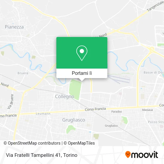 Mappa Via Fratelli Tampellini 41