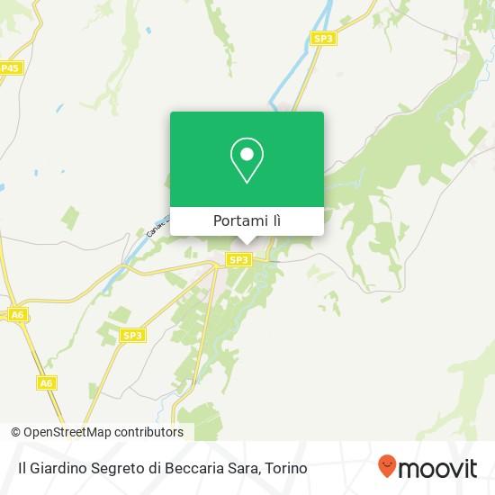 Mappa Il Giardino Segreto di Beccaria Sara