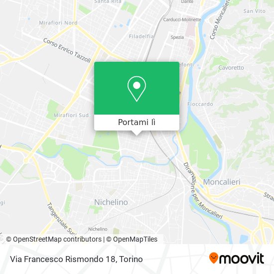 Mappa Via Francesco Rismondo 18
