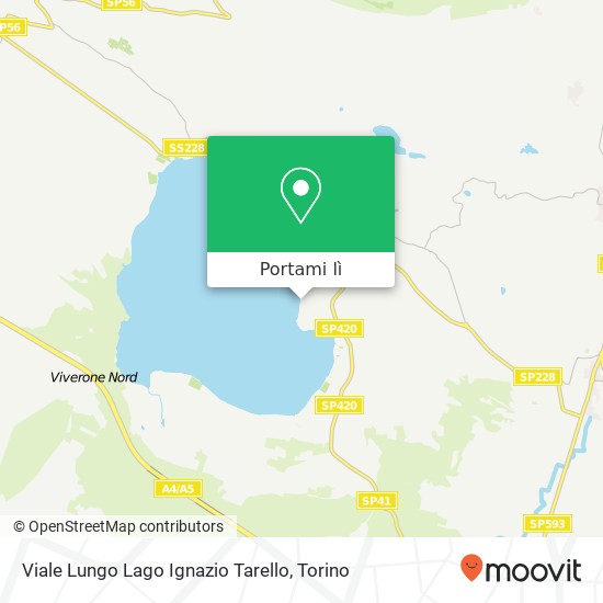 Mappa Viale Lungo Lago Ignazio Tarello