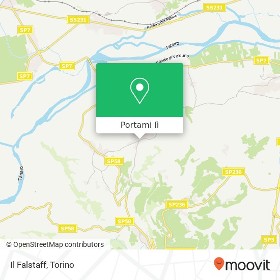 Mappa Il Falstaff