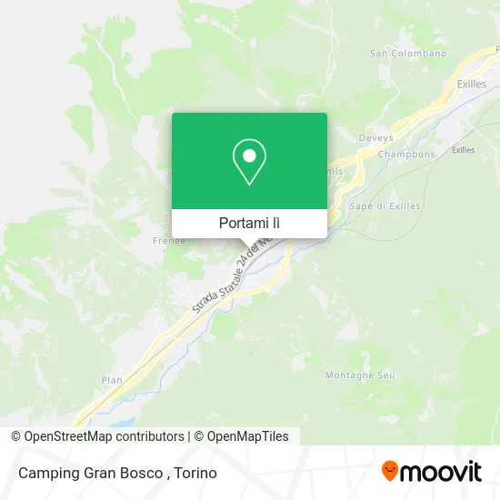 Mappa Camping Gran Bosco