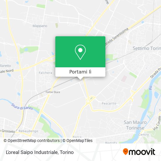 Mappa L'oreal Saipo Industriale
